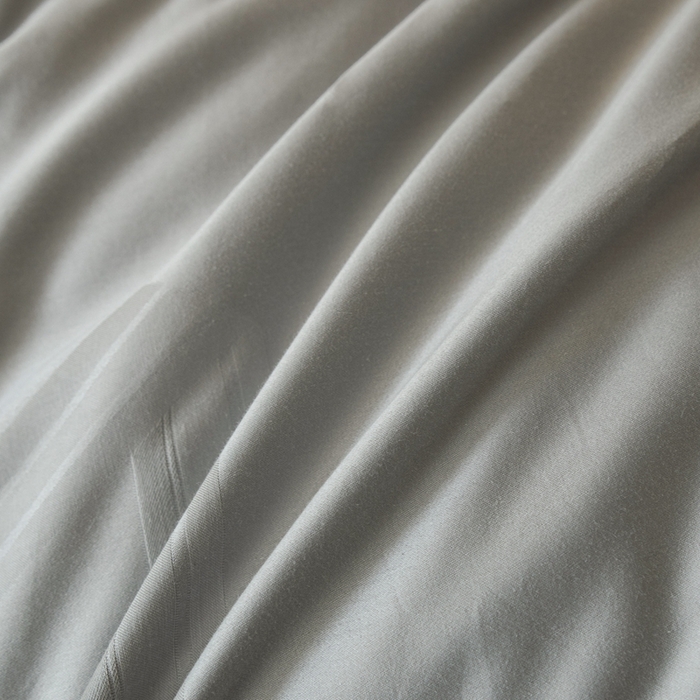 91家纺网 家纺一手货源 找家纺 华盛羽绒被壳 2025新款全棉双层刺绣羽绒被壳高端羽绒被高支高密羽绒被壳 灰色