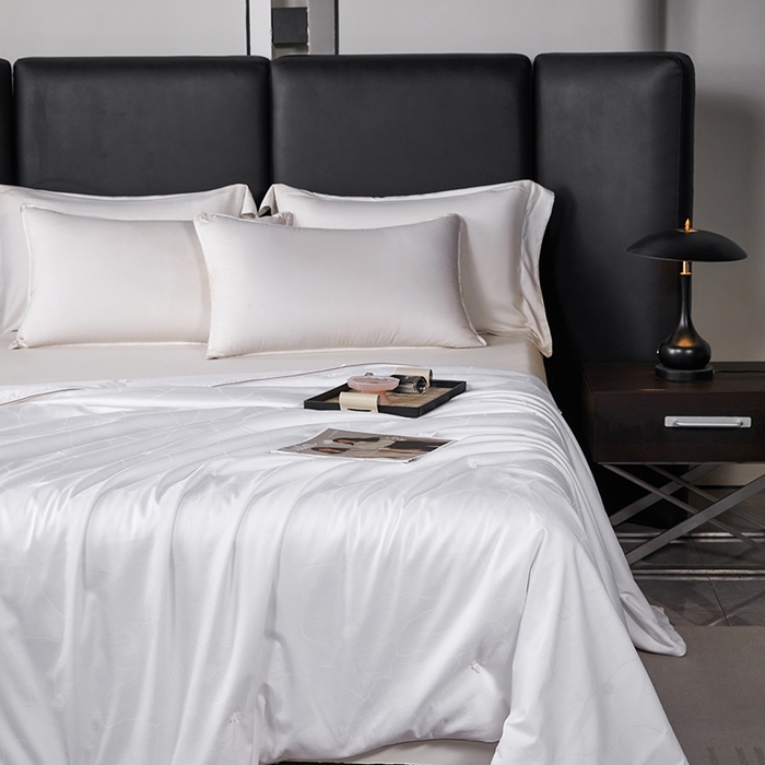 91家纺网 家纺一手货源 找家纺 （总）精皮品柞蚕丝被丝丝相连系列被子被芯蚕云阁蚕丝家居 2025新款舒适蚕丝被