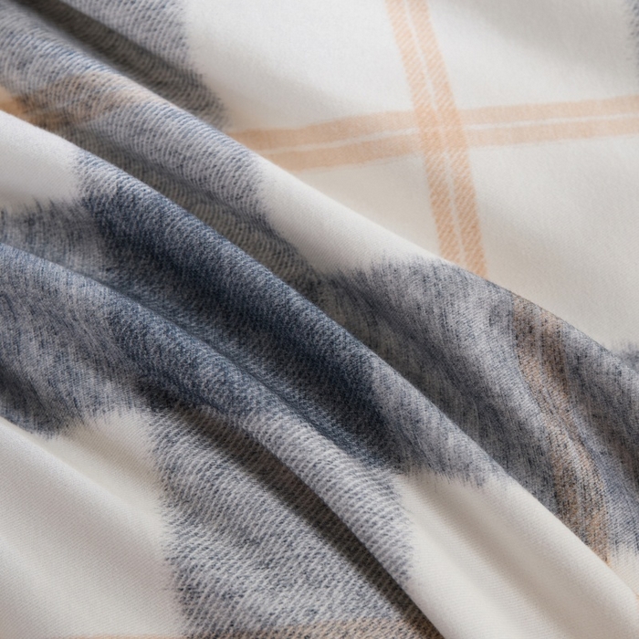 91家纺网 家纺一手货源 找家纺 薏思家纺 2025新款全棉纯棉活性生态磨毛数码印花四件套-条格卡通类 艾米