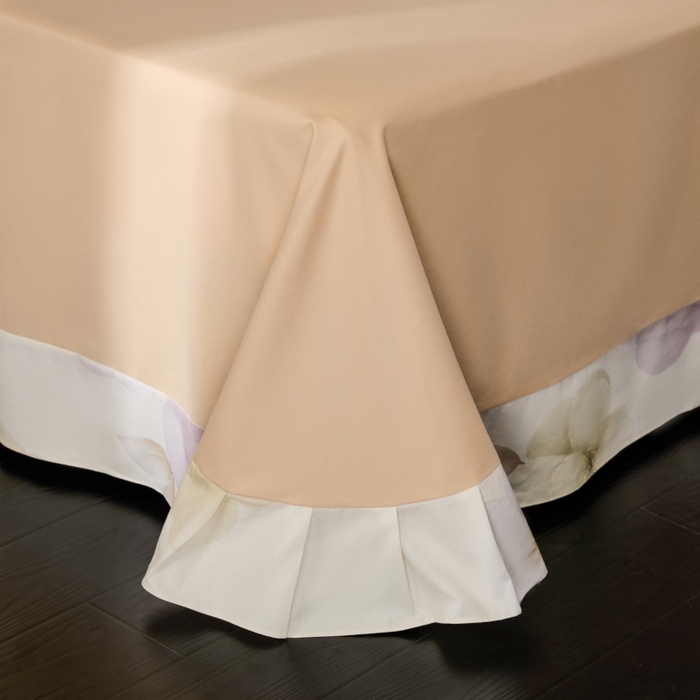 91家纺网 家纺一手货源 找家纺 薏思家纺 2025新款全棉纯棉活性生态磨毛数码印花四件套-花卉类 繁花桔