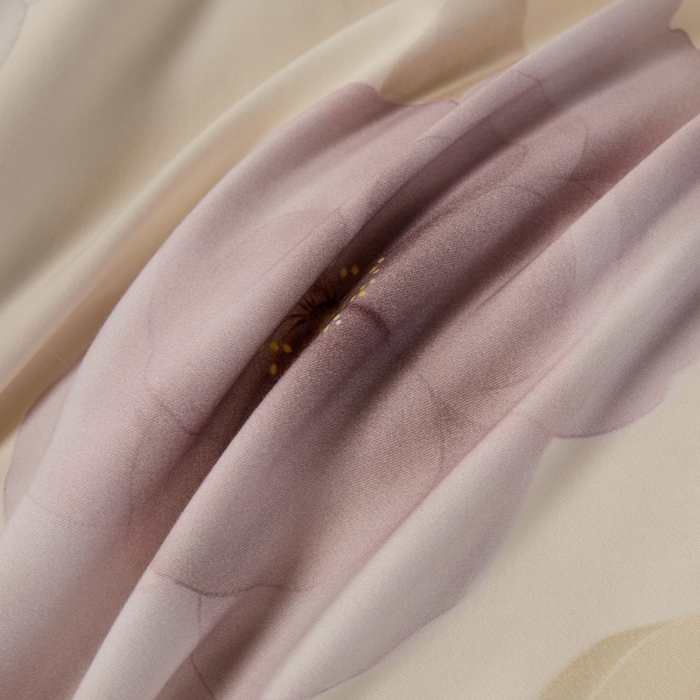 91家纺网 家纺一手货源 找家纺 薏思家纺 2025新款全棉纯棉活性生态磨毛数码印花四件套-花卉类 繁花桔