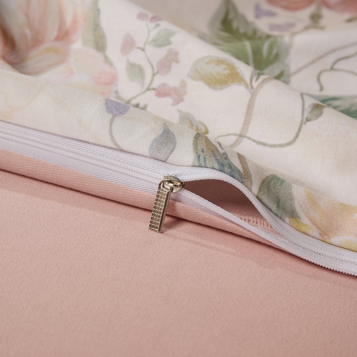 91家纺网 家纺一手货源 找家纺 薏思家纺 2025新款全棉纯棉活性生态磨毛数码印花四件套-花卉类 海棠花颂