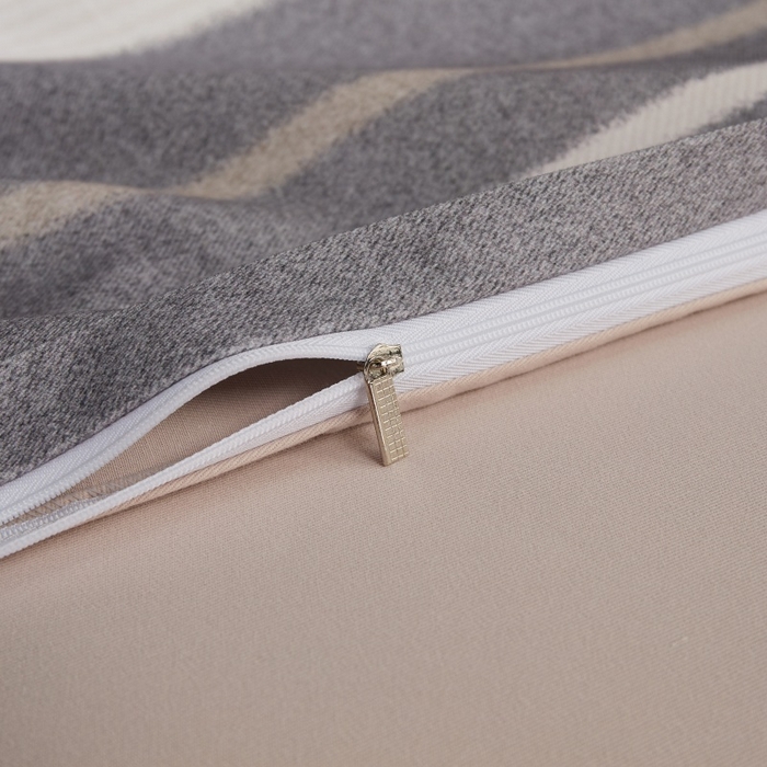 91家纺网 家纺一手货源 找家纺 薏思家纺 2025新款全棉纯棉活性生态磨毛数码印花四件套-条格卡通类 伯克利