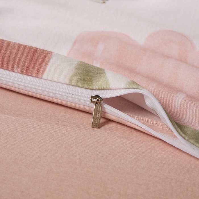 91家纺网 家纺一手货源 找家纺 薏思家纺 2025新款全棉纯棉活性生态磨毛数码印花四件套-花卉类 蝴蝶千颂