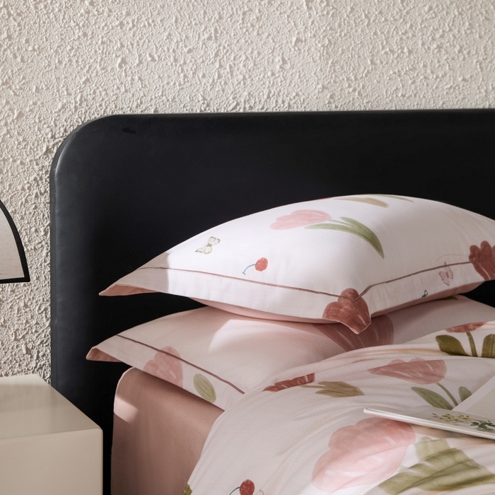 91家纺网 家纺一手货源 找家纺 薏思家纺 2025新款全棉纯棉活性生态磨毛数码印花四件套-花卉类 蝴蝶千颂