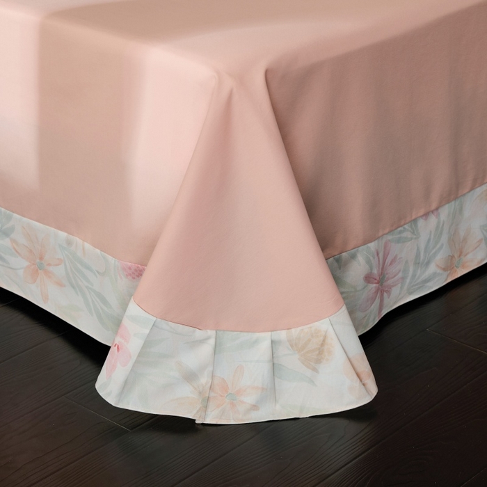 91家纺网 家纺一手货源 找家纺 薏思家纺 2025新款全棉纯棉活性生态磨毛数码印花四件套-花卉类 花期