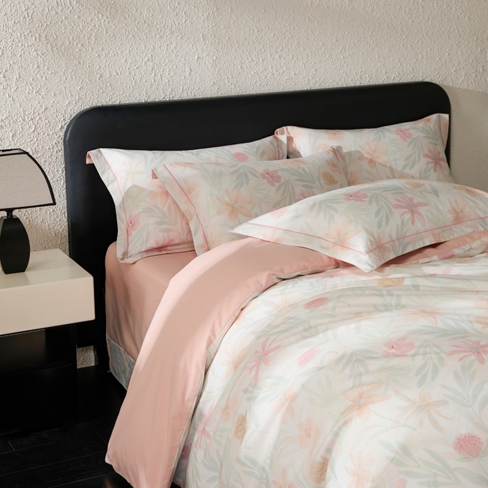 91家纺网 家纺一手货源 找家纺 薏思家纺 2025新款全棉纯棉活性生态磨毛数码印花四件套-花卉类 花期