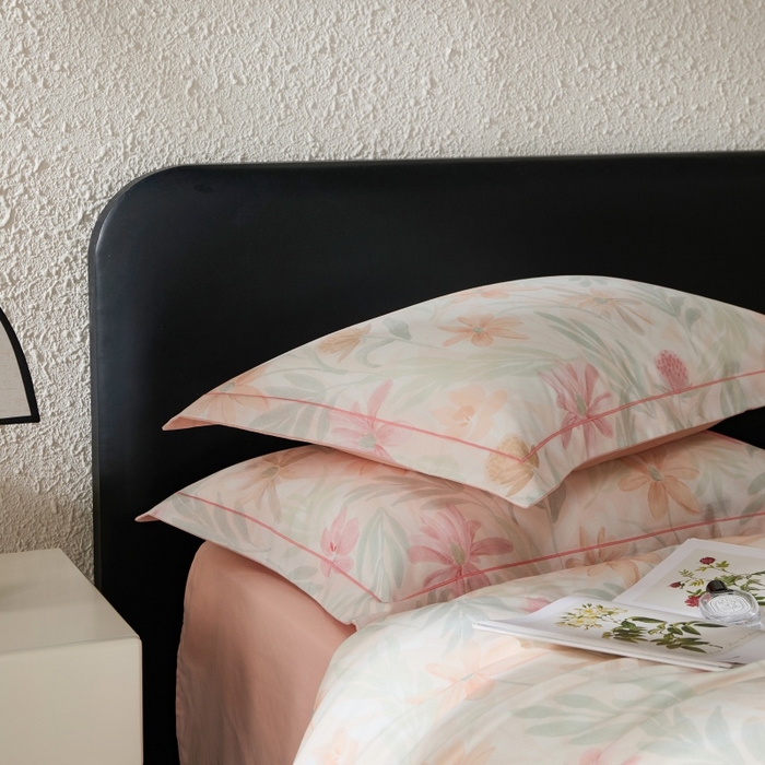 91家纺网 家纺一手货源 找家纺 薏思家纺 2025新款全棉纯棉活性生态磨毛数码印花四件套-花卉类 花期