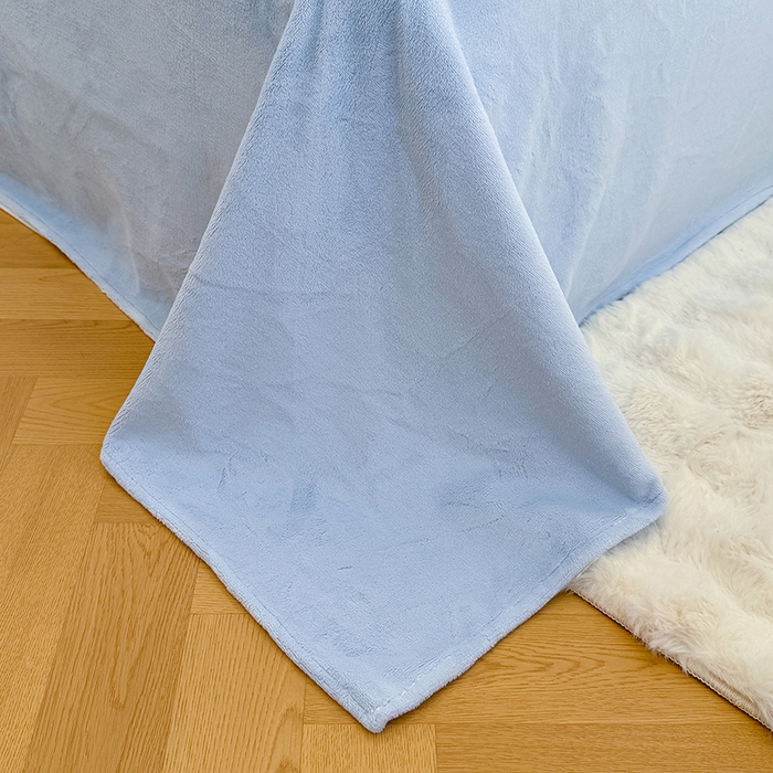 91家纺网 家纺一手货源 找家纺 酱子 2025新款200克高克重印花牛奶绒四件套 星喵喵熊甜梦园