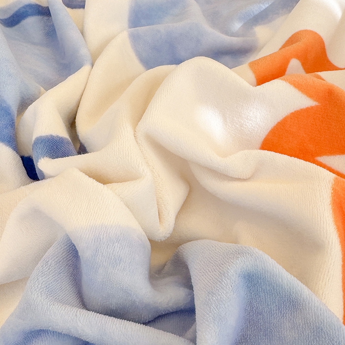 91家纺网 家纺一手货源 找家纺 酱子 2025新款200克高克重印花牛奶绒四件套 爱心絮语