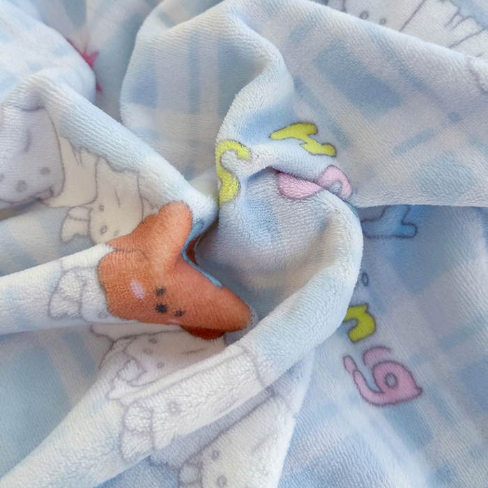 91家纺网 家纺一手货源 找家纺 酱子 2025新款200克高克重印花牛奶绒四件套 蕾丝萌境