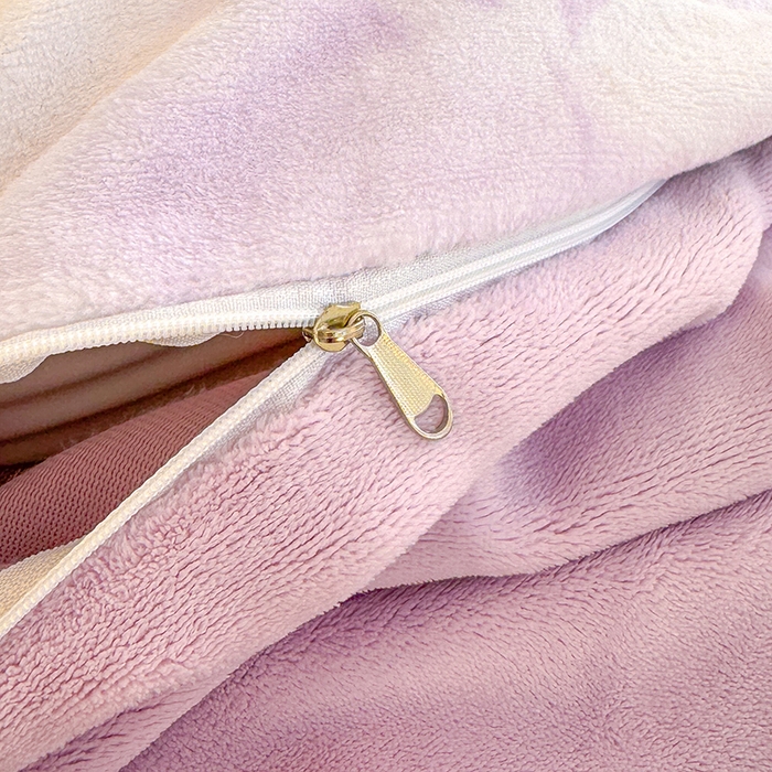 91家纺网 家纺一手货源 找家纺 酱子 2025新款200克高克重印花牛奶绒四件套 魅色佳人