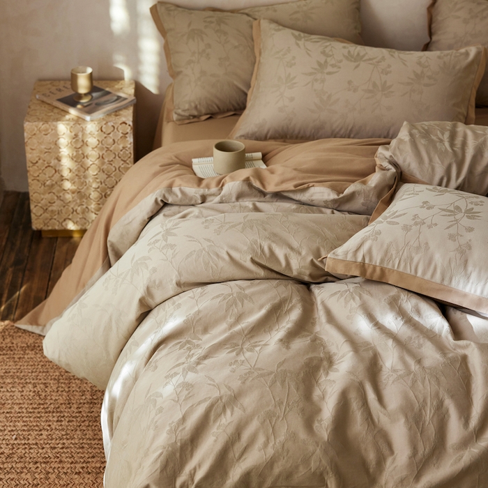 91家纺网 家纺一手货源 找家纺 千朵森 2025新款全棉纯棉提花磨毛四件套-科罗拉 科罗拉-光巢