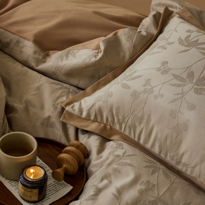 91家纺网 家纺一手货源 找家纺 千朵森 2025新款全棉纯棉提花磨毛四件套-科罗拉 科罗拉-光巢