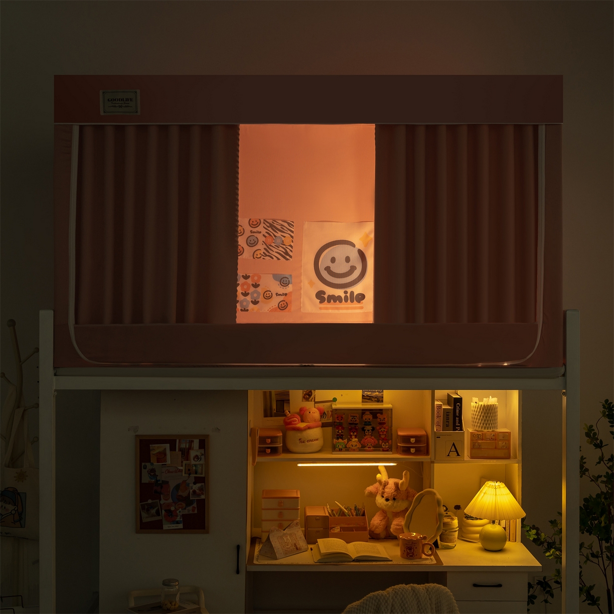 91家纺网 家纺一手货源 找家纺 （总）新太阳蚊帐 2025新款学生上下铺高精密面料强遮光蚊帐（6面全包 有底款）