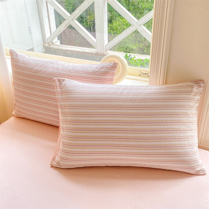 91家纺网 家纺一手货源 找家纺 （总）灰鲸 2025新款A类全棉纯棉色织提花四件套