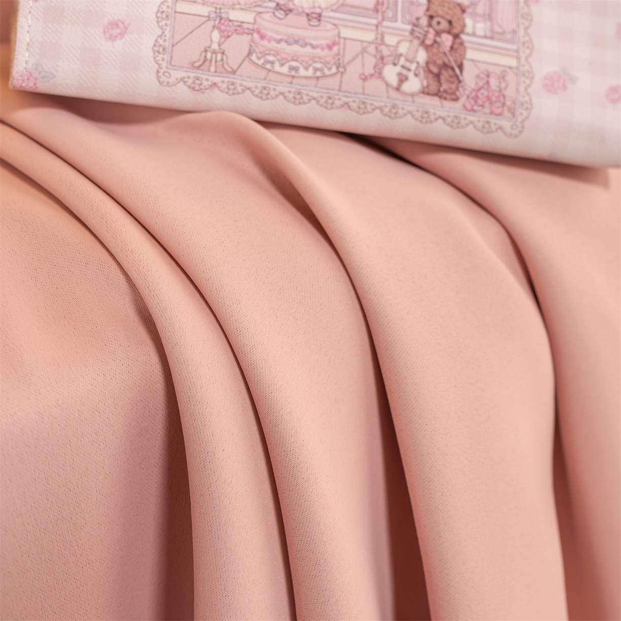 91家纺网 家纺一手货源 找家纺 新太阳蚊帐 2025新款学生上下铺高精密面料强遮光蚊帐（6面全包 有底款） 高精密面料强遮光-粉