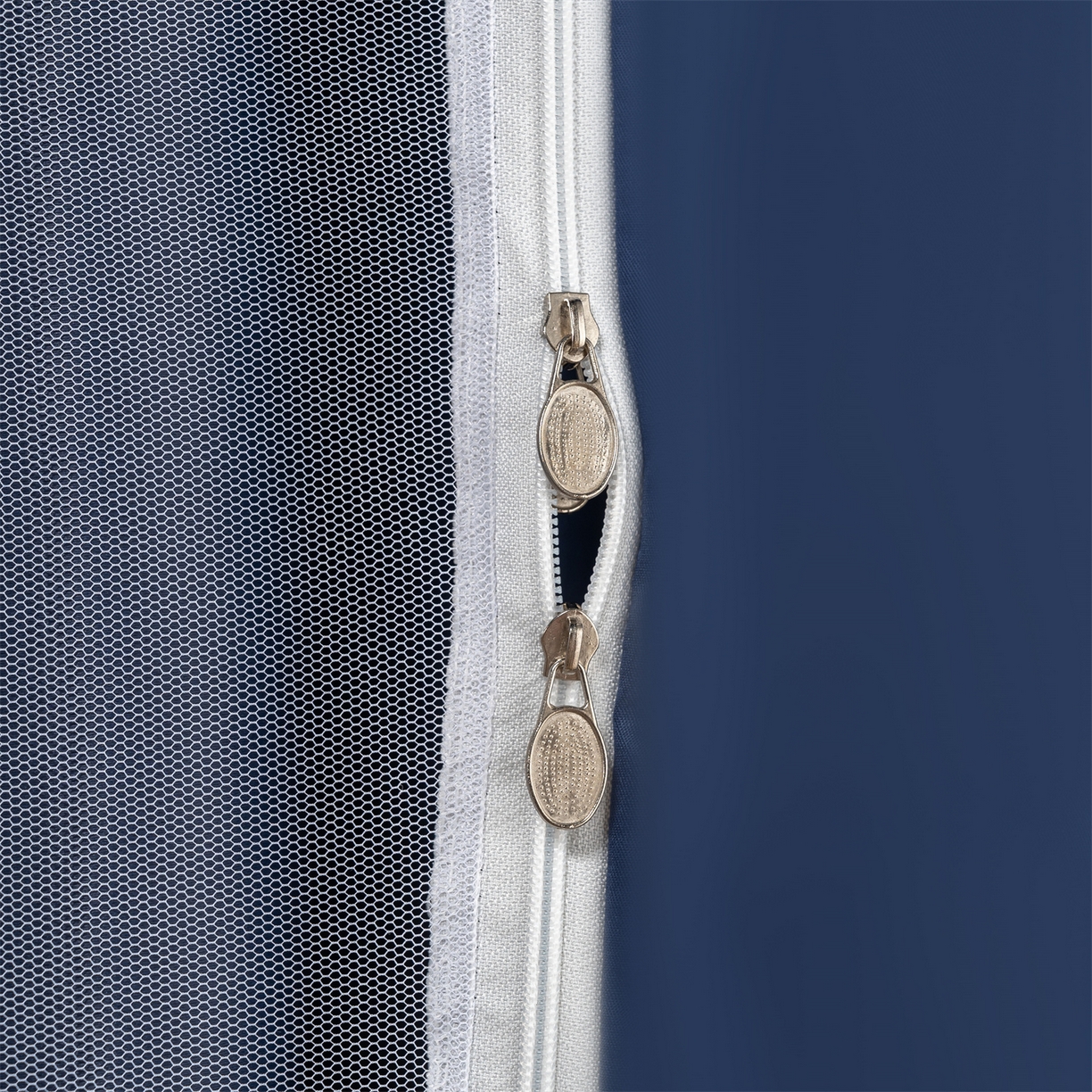 91家纺网 家纺一手货源 找家纺 新太阳蚊帐 2025新款学生上下铺高精密面料强遮光蚊帐（6面全包 有底款） 高精密面料强遮光-蓝