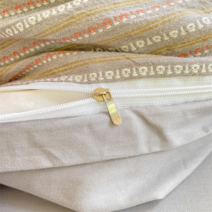 91家纺网 家纺一手货源 找家纺 灰鲸 2025新款A类全棉纯棉色织提花四件套 美拉-灰