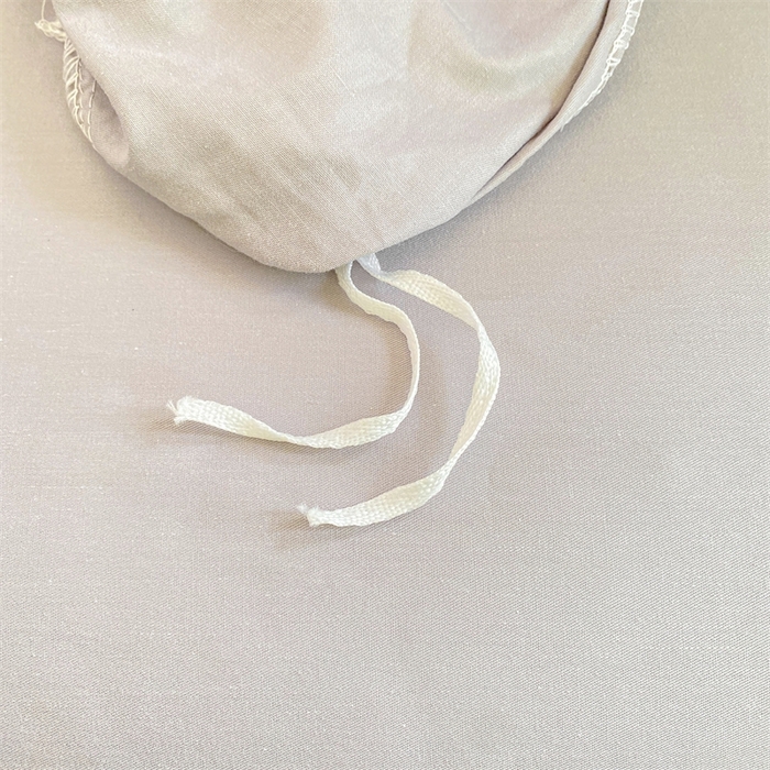 91家纺网 家纺一手货源 找家纺 灰鲸 2025新款A类全棉纯棉色织提花四件套 美拉-灰