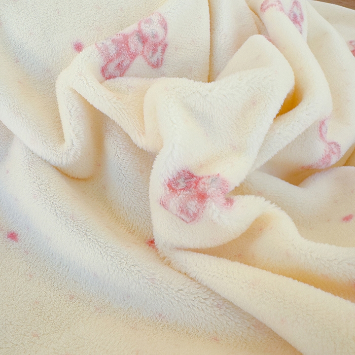 91家纺网 家纺一手货源 找家纺 酱子 2025新款200克高克重印花牛奶绒四件套 桃漾绮梦