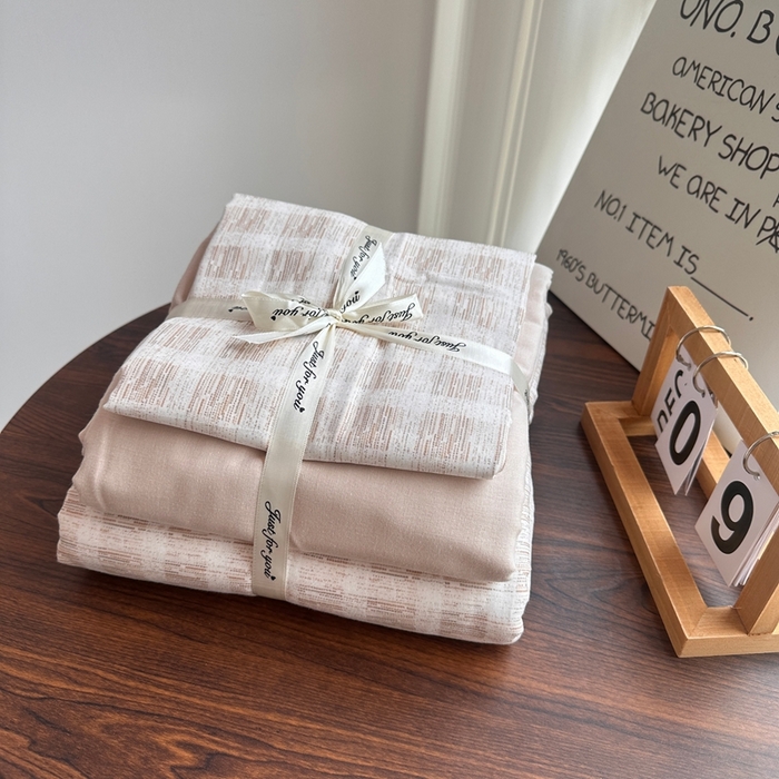 91家纺网 家纺一手货源 找家纺 （总）爱思佳 2024新款A类母婴全棉双层纱印花四件套直播热卖系列-系列二