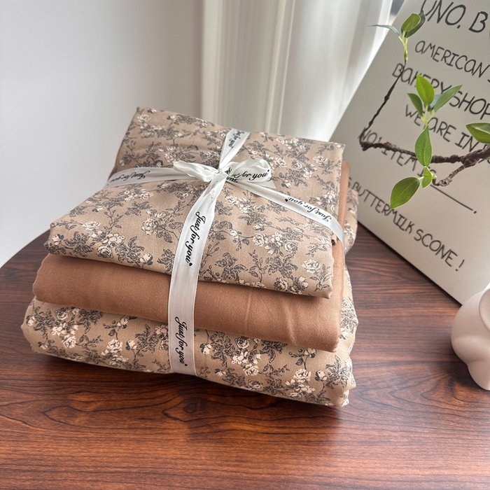 91家纺网 家纺一手货源 找家纺 （总）爱思佳 2024新款A类母婴全棉双层纱印花四件套直播热卖系列-系列二