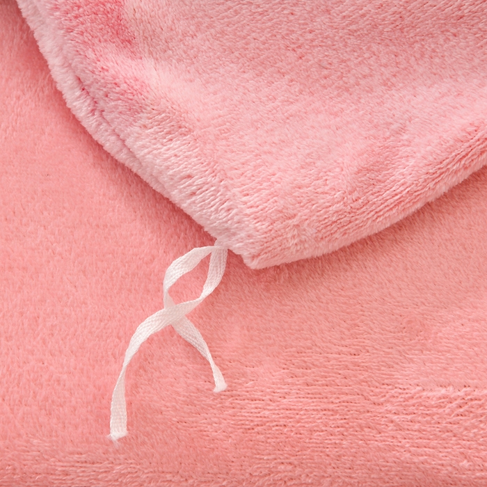 91家纺网 家纺一手货源 找家纺 牵梦萦 2025新款雪花绒小清新印花四件套 草莓熊