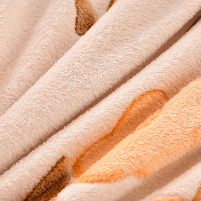 91家纺网 家纺一手货源 找家纺 牵梦萦 2025新款雪花绒小清新印花四件套 初夏