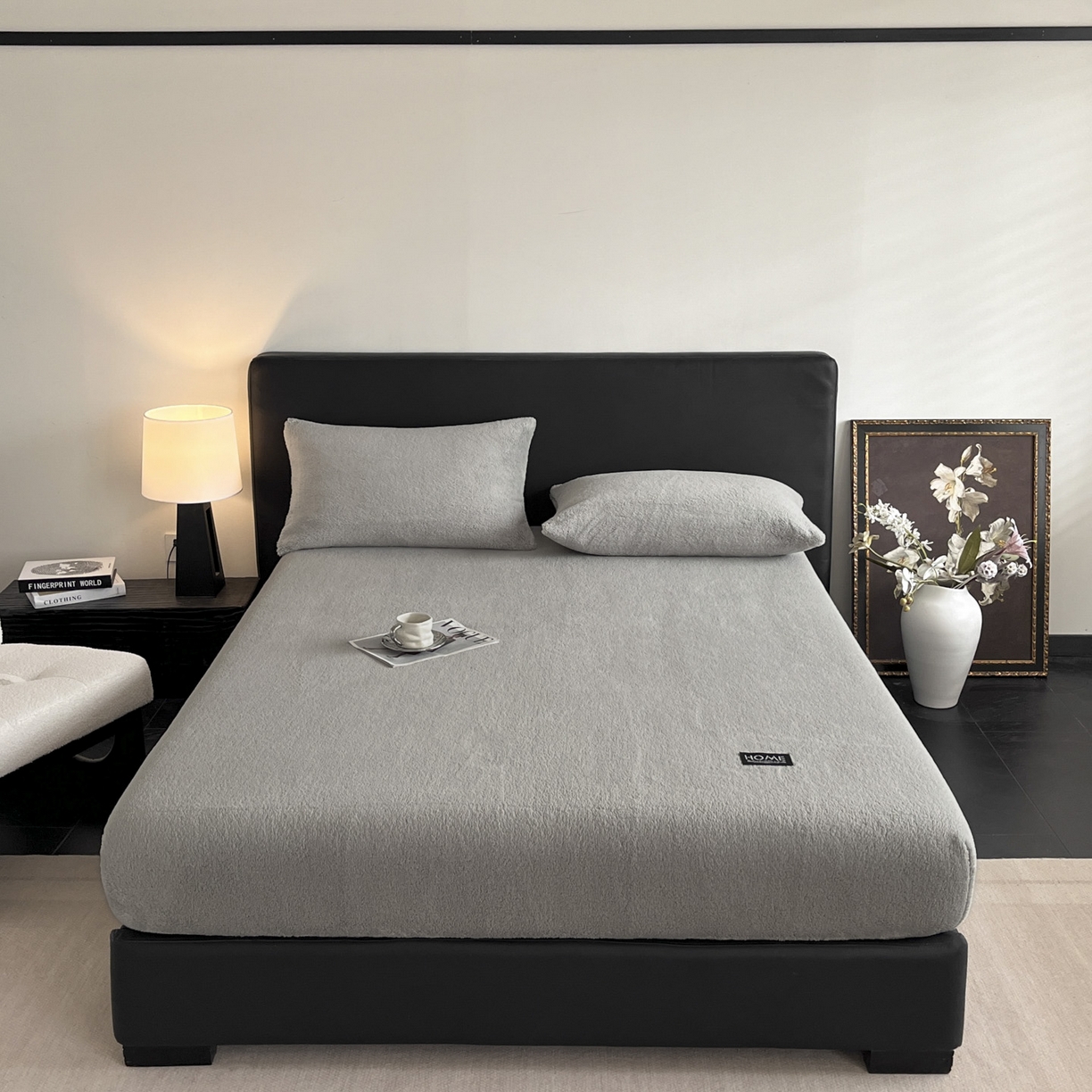 （总）欧邦 2025新款舒棉半边绒床笠