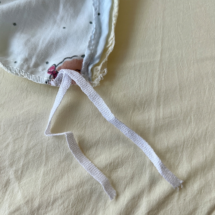 91家纺网 家纺一手货源 找家纺 原素 2025学生季专属双拼印花水洗棉双层纱四件套 糖糖米兜