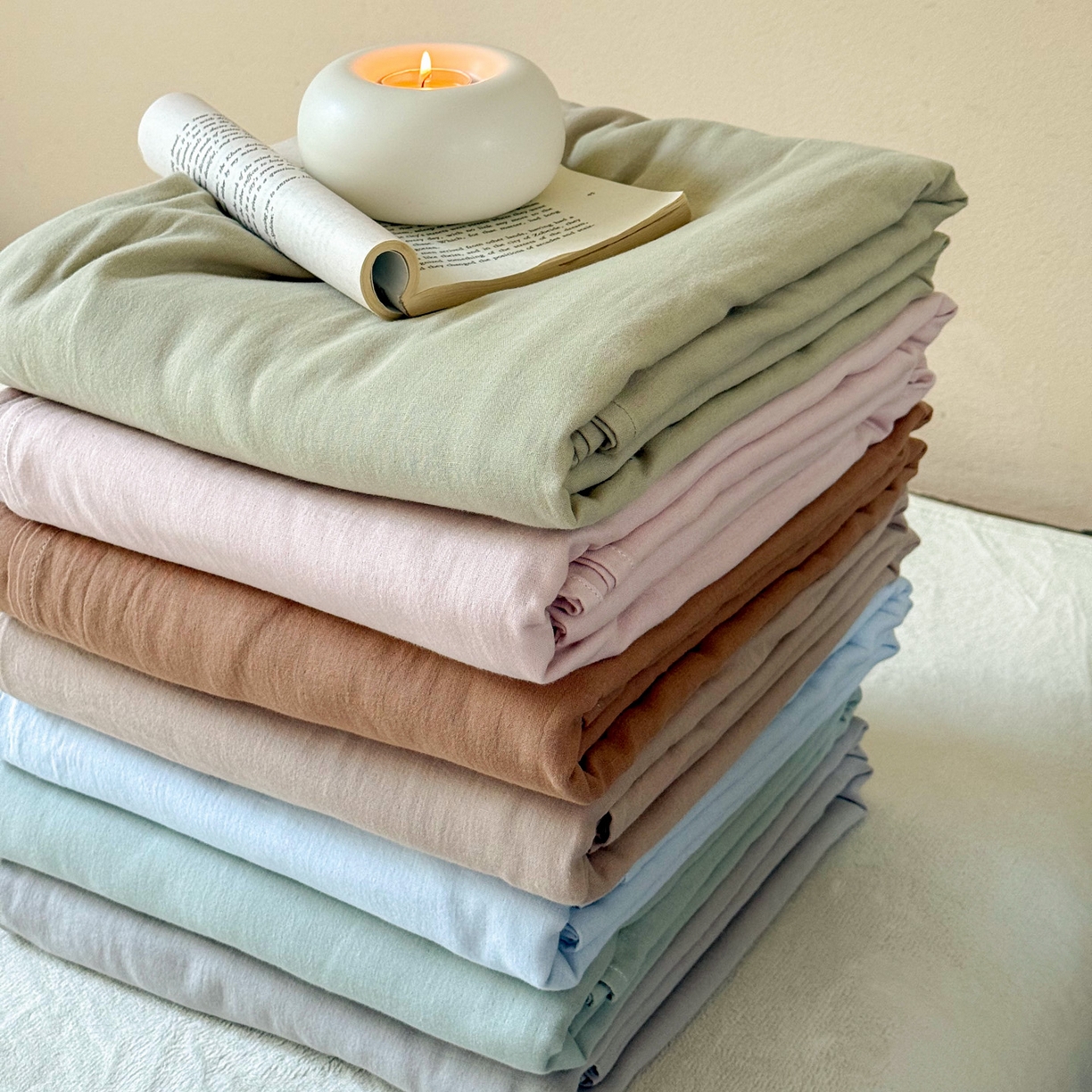 91家纺网 家纺一手货源 找家纺 （总）FORTWO家纺原创设计（FOR TWO家纺） 2025新款双层纱刺绣花边款四件套-安妮