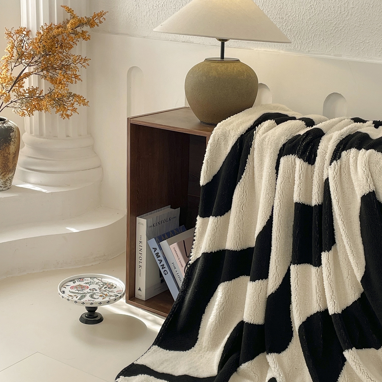 91家纺网 家纺一手货源 找家纺 （总）十里居 2025新款双面印花舒棉绒毛毯多功能盖毯沙发毯跨境毛毯