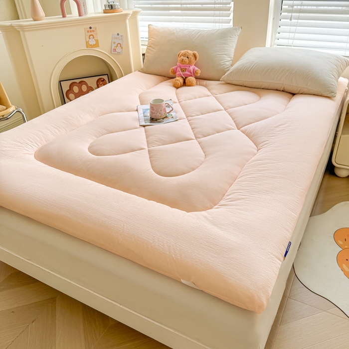 91家纺网 家纺一手货源 找家纺 （总）贝扬思家纺 2025新款云感双层纱软床垫床褥