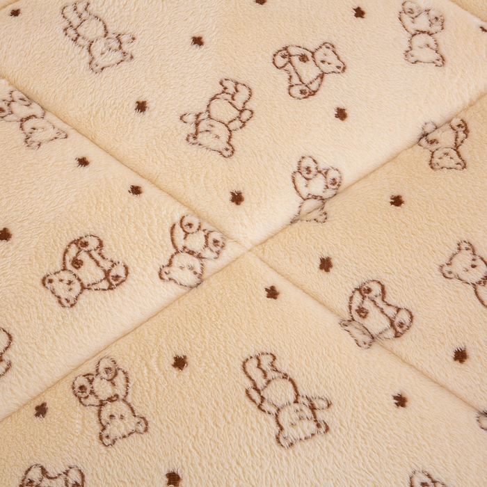 91家纺网 家纺一手货源 找家纺 梦初语 2025新款羊羔绒被子棉被双面绒冬被秋冬季保暖加厚雪花绒被芯直播 小熊宝贝