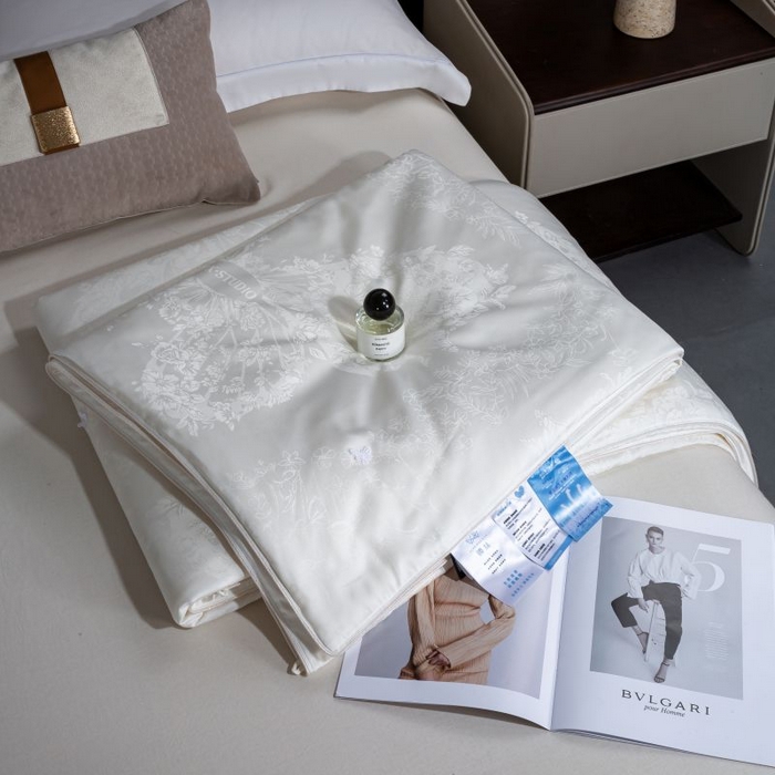 91家纺网 家纺一手货源 找家纺 （总） 一级桑蚕丝（长丝）蚕丝被大蝴蝶系列被子被芯蚕云阁蚕丝家居