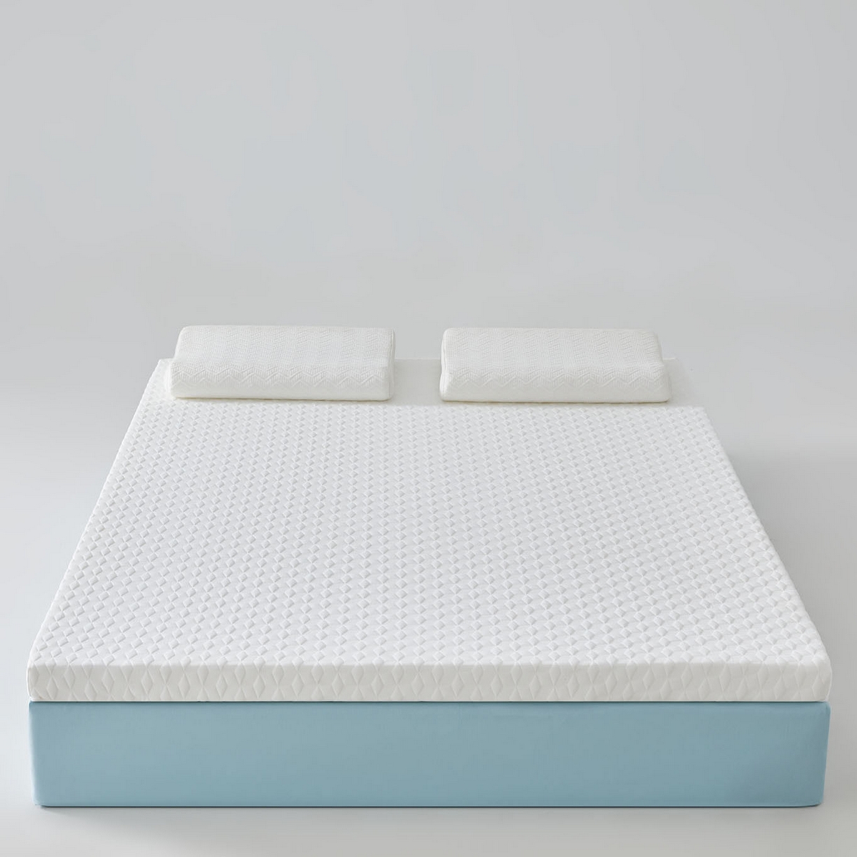 91家纺网 家纺一手货源 找家纺 暖季家纺 2025新款零压深睡眠成人记忆棉针织棉提花床垫 菱悦