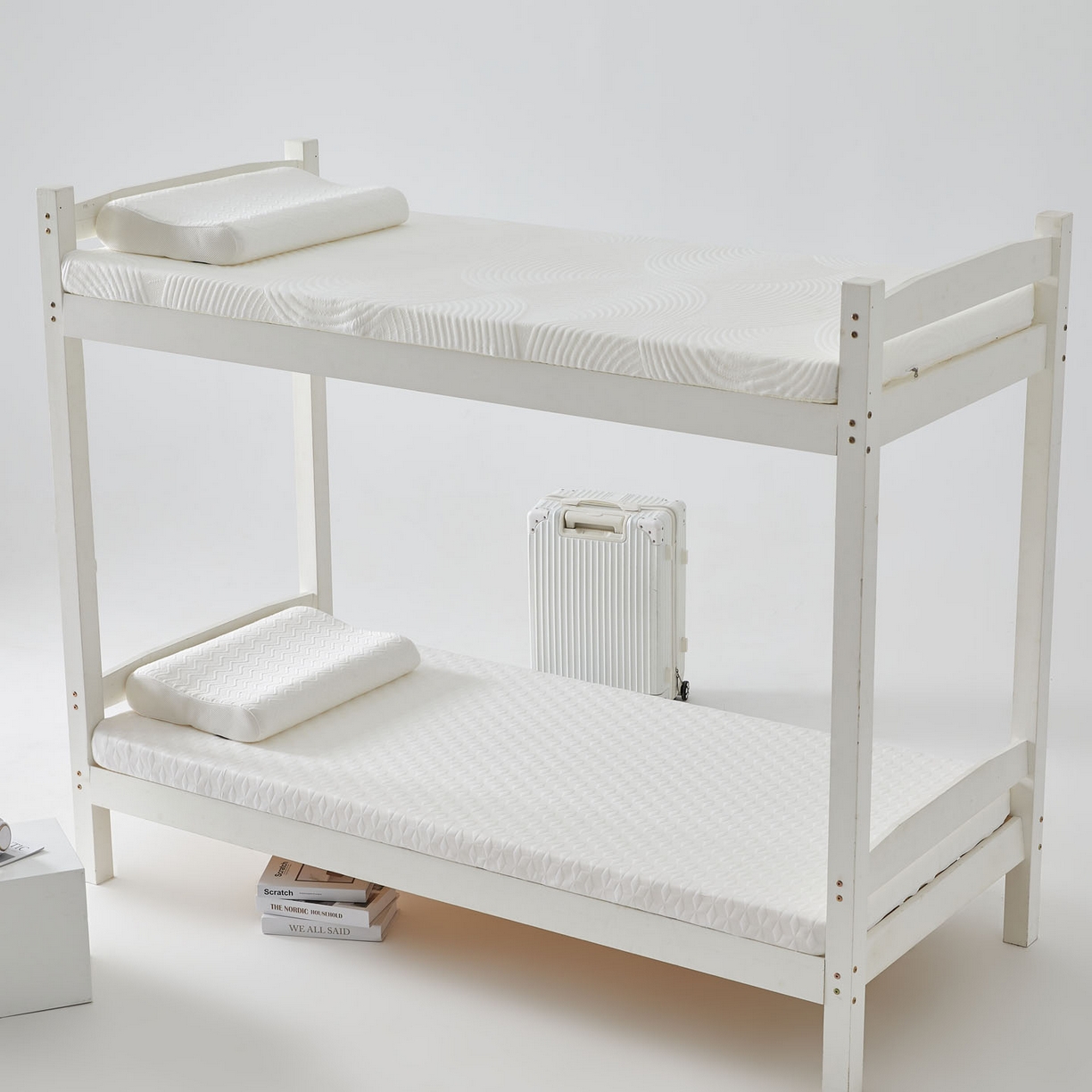 91家纺网 家纺一手货源 找家纺 暖季家纺 2025新款零压深睡眠学生记忆棉针织棉提花床垫 凌悦