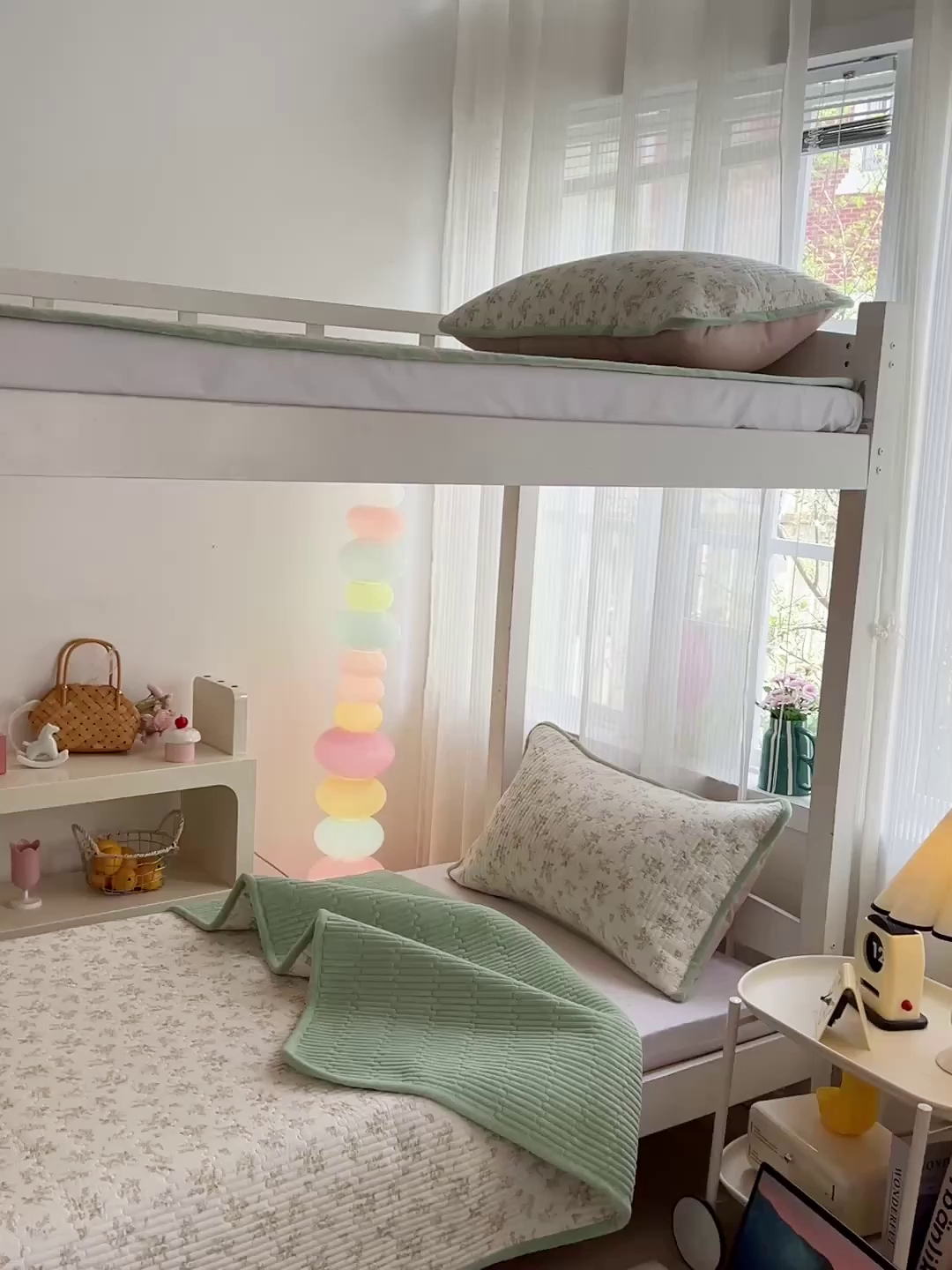 91家纺网 家纺一手货源 找家纺 恒尚居 2025新款学生床盖纯棉牛奶绒正反两用夹棉床单床垫-秋冬款-四季通用【系列一】 香草园【A纯棉-B宝宝绒】