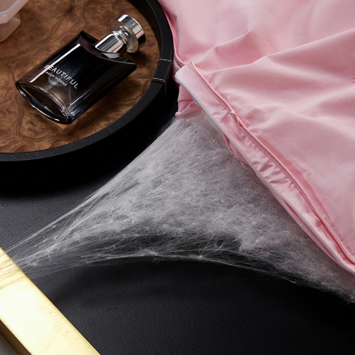 91家纺网 家纺一手货源 找家纺 蚕云阁蚕丝家居 2025新款舒适蚕丝被双宫桑蚕丝蚕韵江南系列被子被芯 粉玉双宫桑蚕丝