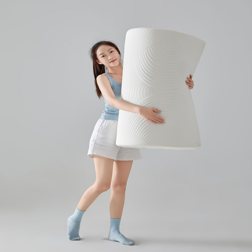 91家纺网 家纺一手货源 找家纺 （总）暖季家纺 2025新款零压深睡眠学生记忆棉针织棉提花床垫