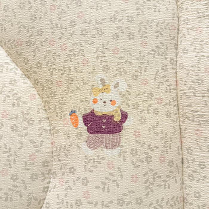 91家纺网 家纺一手货源 找家纺 贝扬思家纺 2025新款云感双层纱软床垫床褥 考拉与兔