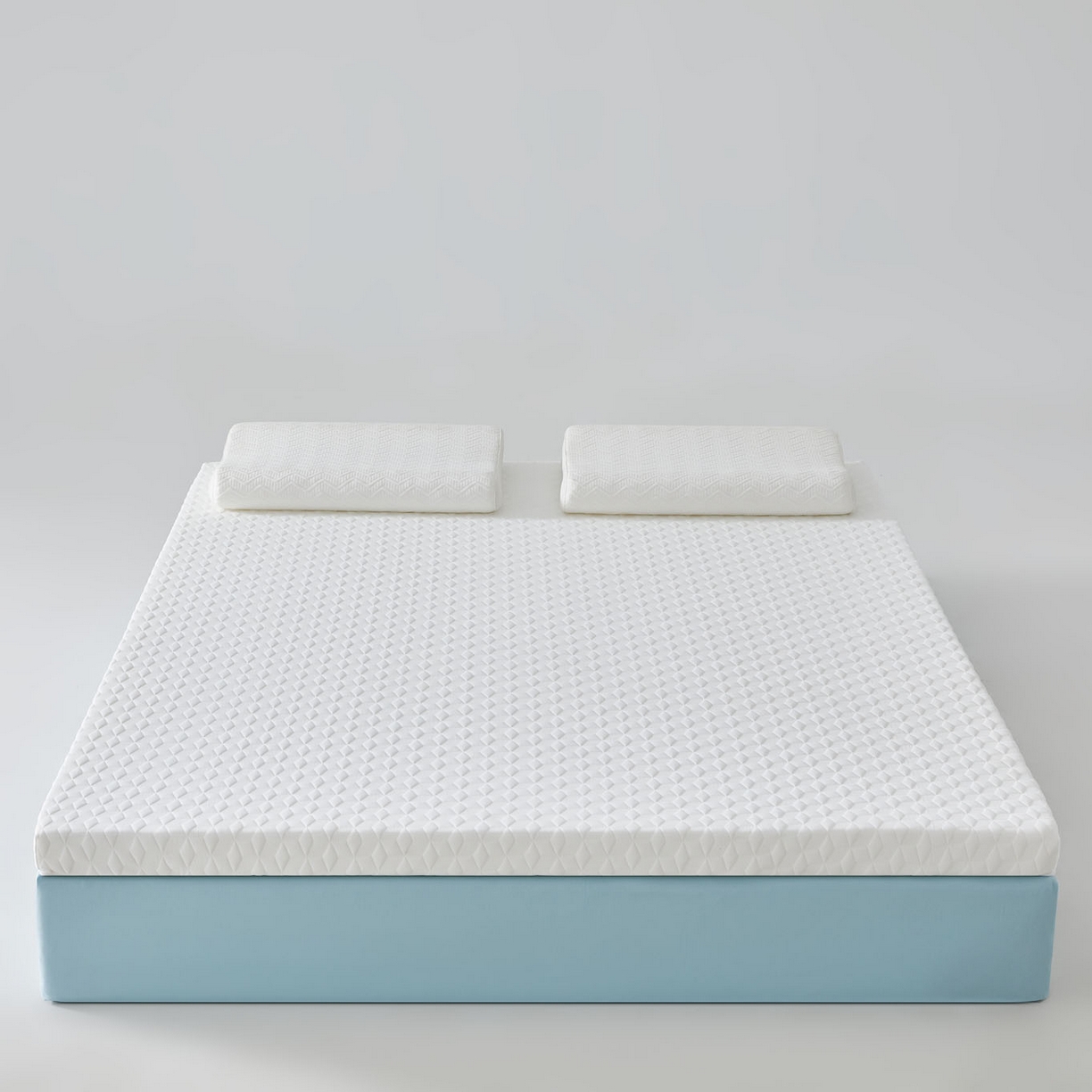 91家纺网 家纺一手货源 找家纺 （总）暖季家纺 2025新款零压深睡眠成人记忆棉针织棉提花床垫