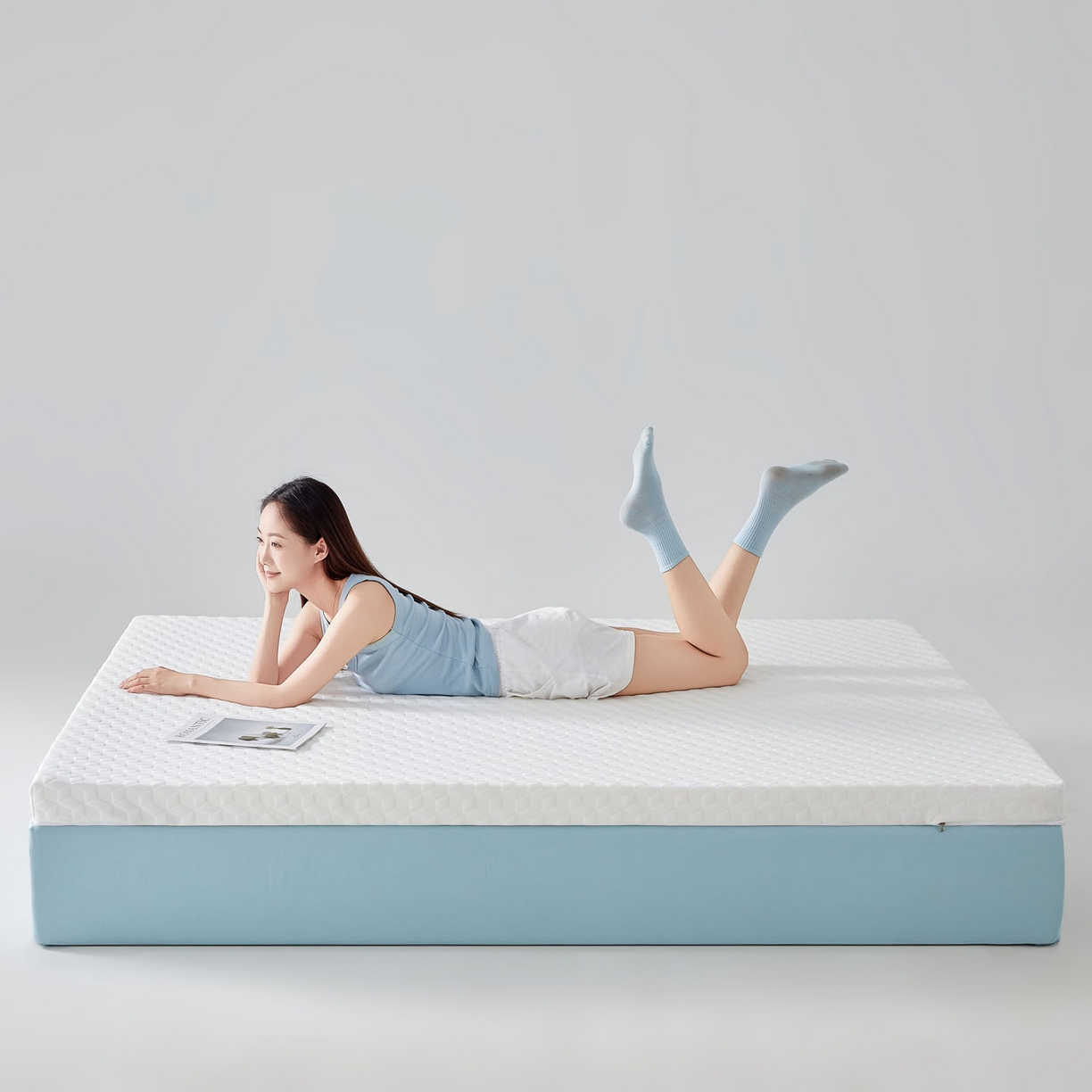 91家纺网 家纺一手货源 找家纺 （总）暖季家纺 2025新款零压深睡眠成人记忆棉针织棉提花床垫