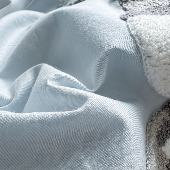 91家纺网 家纺一手货源 找家纺 寐居家纺 2025新款全棉纯棉13372毛巾绣四件套 俏皮狗