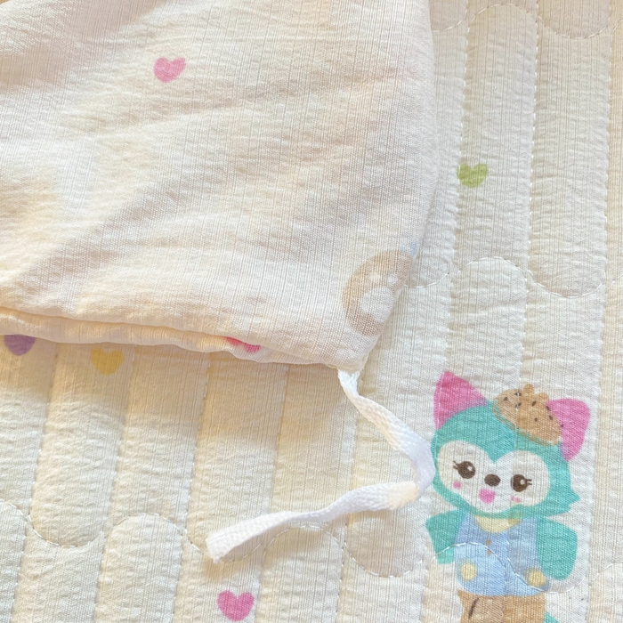 91家纺网 家纺一手货源 找家纺 梦可莱家居 2025新款木棉床盖四件套 动漫卡通