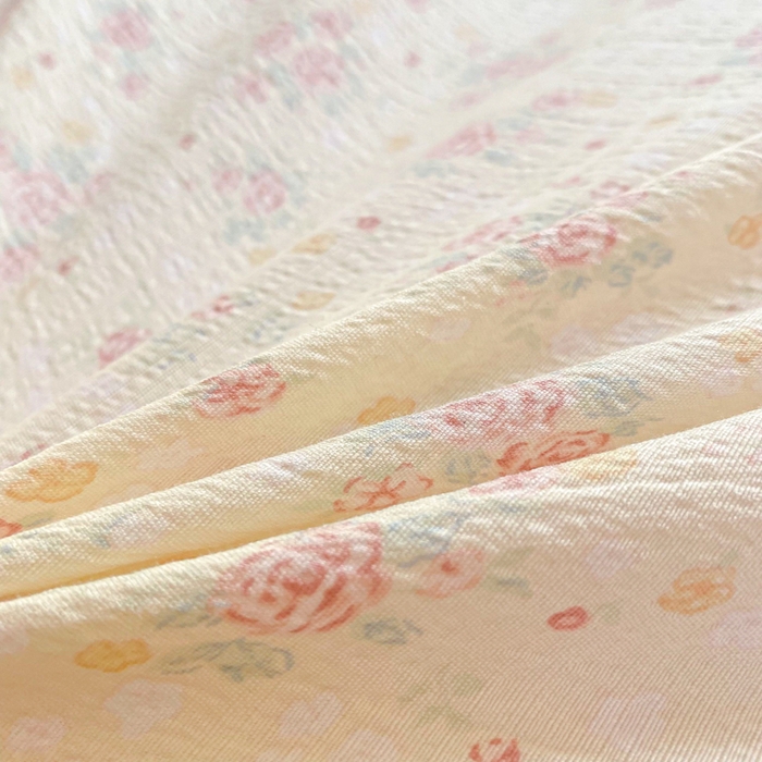 91家纺网 家纺一手货源 找家纺 梦可莱家居 2025新款木棉床盖四件套 木兰香