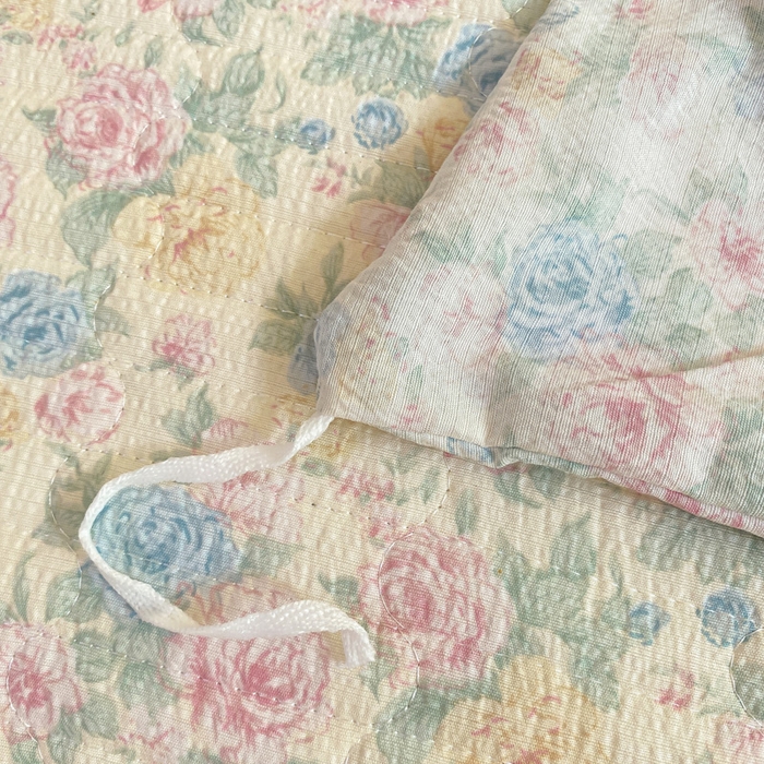 91家纺网 家纺一手货源 找家纺 梦可莱家居 2025新款木棉床盖四件套 清秋