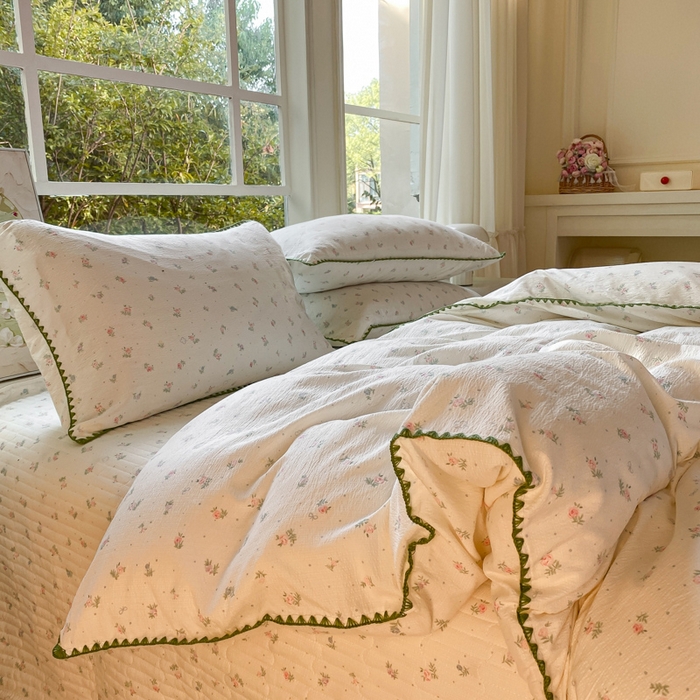 91家纺网 家纺一手货源 找家纺 梦可莱家居 2025新款木棉床盖四件套 清晰