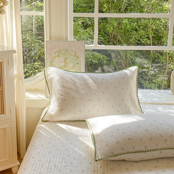 91家纺网 家纺一手货源 找家纺 梦可莱家居 2025新款木棉床盖四件套 清晰